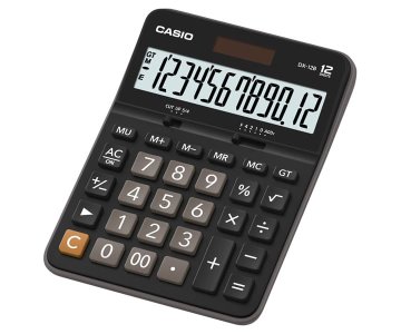 Casio DX-12B calcolatrice Desktop Calcolatrice di base Nero