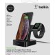 Belkin PowerHouse Smartphone, Orologio Nero AC Carica wireless Interno 5