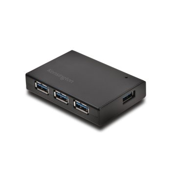 Kensington Hub a 4 porte USB 3.0 con funzionalità di ricarica UH4000C - Nero