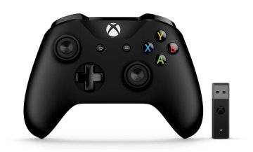 Microsoft Xbox Controller + Wireless Adapter Nero Gamepad PC, Xbox One