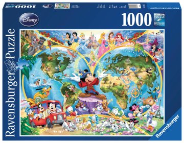Ravensburger 15785 puzzle 1000 pz Cartoni