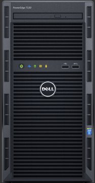 DELL PowerEdge T130 server 2 TB Mini Tower Intel® Xeon® E3 v6 E3-1220 v6 3 GHz 8 GB DDR4-SDRAM 290 W