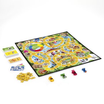 Hasbro Gioco in Scatola il Gioco Della Vita Junior Gioco da tavolo Festa