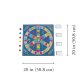 Hasbro Gaming Trivial Pursuit , gioco in scatola, sfida trivial, da 16 anni in su, per 2-6 giocatori 6