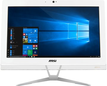 MSI Pro 20EX 7M-037EU Intel® Core™ i3 i3-7100 49,5 cm (19.5") 1600 x 900 Pixel 8 GB DDR4-SDRAM 1 TB HDD PC All-in-one Windows 10 Pro Wi-Fi 5 (802.11ac) Bianco