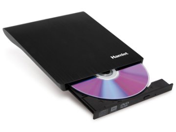 Hamlet XDVDSLIM30K lettore di disco ottico DVD±RW Nero