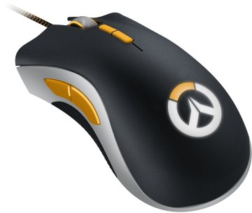 Razer Overwatch DeathAdder Elite mouse Gaming Mano destra USB tipo A Ottico 16000 DPI