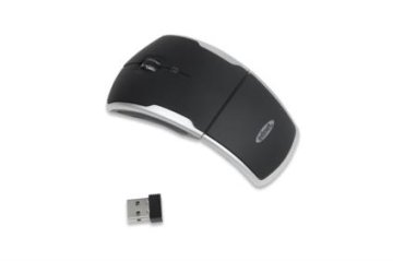 Ednet CURVE mouse Viaggio Ambidestro RF Wireless Ottico 1600 DPI
