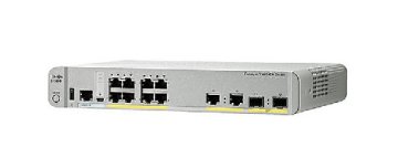 Cisco WS-C3560CX-8PT-S switch di rete Gestito Gigabit Ethernet (10/100/1000) Supporto Power over Ethernet (PoE) Bianco