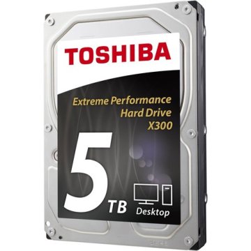 Toshiba X300 5TB disco rigido interno 7200 Giri/min 128 MB 3.5" Serial ATA III