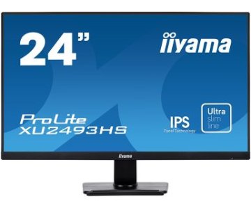 iiyama ProLite XU2493HS-B1 Monitor PC 60,5 cm (23.8") 1920 x 1080 Pixel Full HD LED Nero