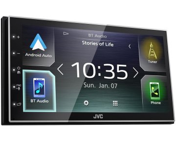 JVC KW-M741BT Nero Bluetooth
