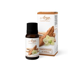 Arya HD Sandalwood & Vanilla olio essenziale 10 ml Legno di Sandalo, Vaniglia Diffusore di aromi