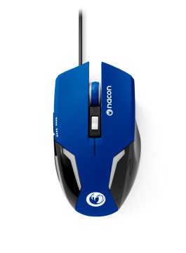 NACON GM-105 mouse Gaming Mancino USB tipo A Ottico 2400 DPI