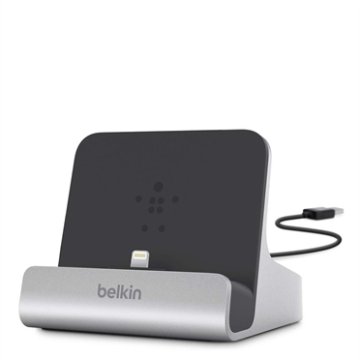Belkin Express Dock docking station per dispositivo mobile Tablet Nero, Argento