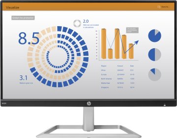 HP N220 LED display 54,6 cm (21.5") 1920 x 1080 Pixel Full HD Nero, Argento