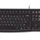 Logitech Keyboard K120 for Business tastiera Universale USB QWERTY Inglese Nero 2