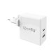 Celly TCUSBC30WWH Caricabatterie per dispositivi mobili Universale Bianco AC Ricarica rapida Interno 2
