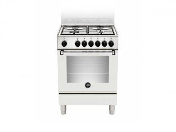 Bertazzoni La Germania Americana AMN654EBV cucina Elettrico Gas Bianco A