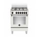 Bertazzoni La Germania Americana AMN654EBV cucina Elettrico Gas Bianco 2