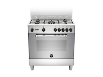 Bertazzoni La Germania Americana AMN855GXV cucina Gas Stainless steel A