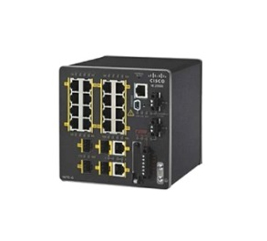 Cisco IE-2000-16TC-G-L switch di rete Gestito Fast Ethernet (10/100) Nero
