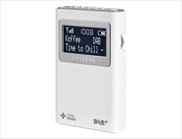 Sangean DPR-39 radio Portatile Bianco