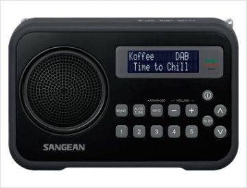 Sangean DPR-67 Portatile Digitale Nero