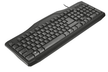 Trust CLASSICLINE KEYBOARD tastiera Universale USB QWERTZ Nero