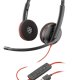 POLY Blackwire C3220 Auricolare Cablato A Padiglione Musica e Chiamate USB tipo A Nero, Rosso 2