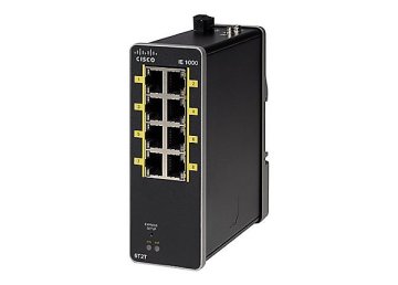 Cisco IE-1000-6T2T-LM switch di rete Gestito Fast Ethernet (10/100) Nero