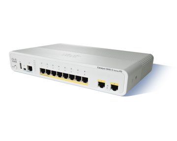 Cisco Catalyst WS-C2960CPD-8TT-L switch di rete Gestito L2 Fast Ethernet (10/100) Bianco