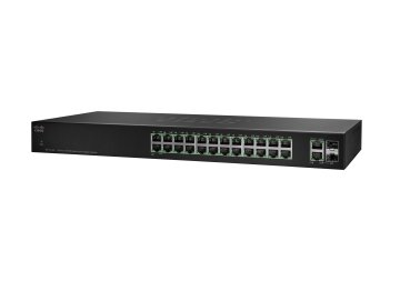 Cisco SF112-24 Non gestito L2 Fast Ethernet (10/100) 1U Nero