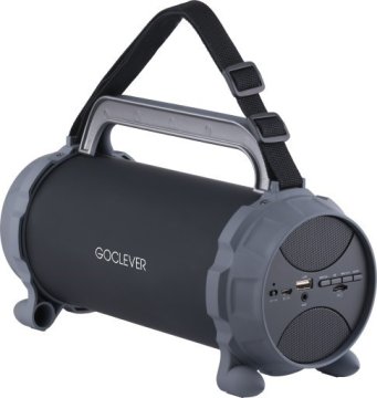 GOCLEVER SOUND TUBE ROCKET Sistema di altoparlanti portatile 2.1 Nero, Grigio 13 W