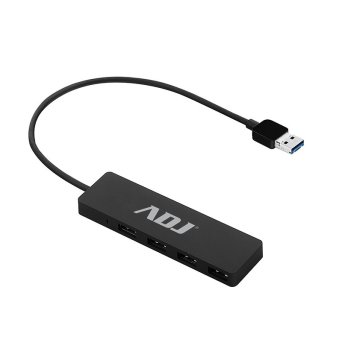 Adj Tetra Hub 2.0 USB 2.0 480 Mbit/s Nero