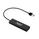 Adj Tetra Hub 2.0 USB 2.0 480 Mbit/s Nero 2