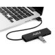 Adj Tetra Hub 2.0 USB 2.0 480 Mbit/s Nero 3