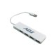 Adj Tetra Hub 2.0 USB 2.0 480 Mbit/s Bianco 2