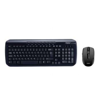 Adj KW118 tastiera Mouse incluso RF Wireless QWERTY Italiano Nero