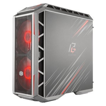 Cooler Master MasterCase H500P Mesh Phantom Gaming Edition Midi Tower Grigio, Rosso