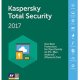 Kaspersky Total Security 2017, 3U, 1Y Sicurezza antivirus Full 3 licenza/e 1 anno/i 2