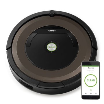 iRobot Roomba 896 aspirapolvere robot 0,6 L Nero, Marrone