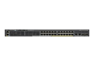 Cisco Catalyst WS-C2960X-24PSQ-L switch di rete Gestito L2 Gigabit Ethernet (10/100/1000) Supporto Power over Ethernet (PoE) Nero