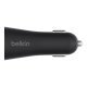 Belkin F7U071BTBLK Caricabatterie per dispositivi mobili Smartphone, Tablet Nero Accendisigari Auto 3