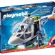 Playmobil Police Helicopter with LED Searchlight 7