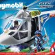 Playmobil Police Helicopter with LED Searchlight 8