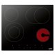Lofra Venere 60 Nero Da incasso 60 cm Ceramica 4 Fornello(i) 2