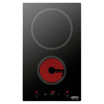 Lofra Venere 30 Nero Da incasso 30 cm Ceramica 2 Fornello(i)