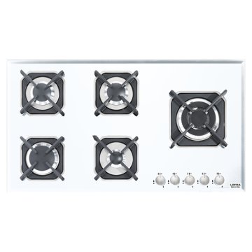 Lofra HGB950 Bianco Da incasso 90 cm Gas 5 Fornello(i)