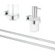 GROHE Essentials Cube 4 pz Vetro, Metallo 2